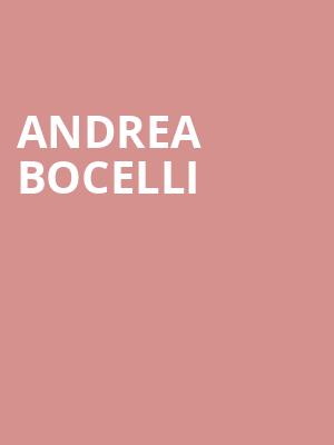 Andrea Bocelli, Mohegan Sun Arena, Hartford