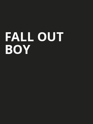 Fall Out Boy, Xfinity Theatre, Hartford
