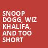 Snoop Dogg Wiz Khalifa and Too Short, Xfinity Theatre, Hartford