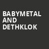Babymetal and Dethklok, Toyota Oakdale Theatre, Hartford